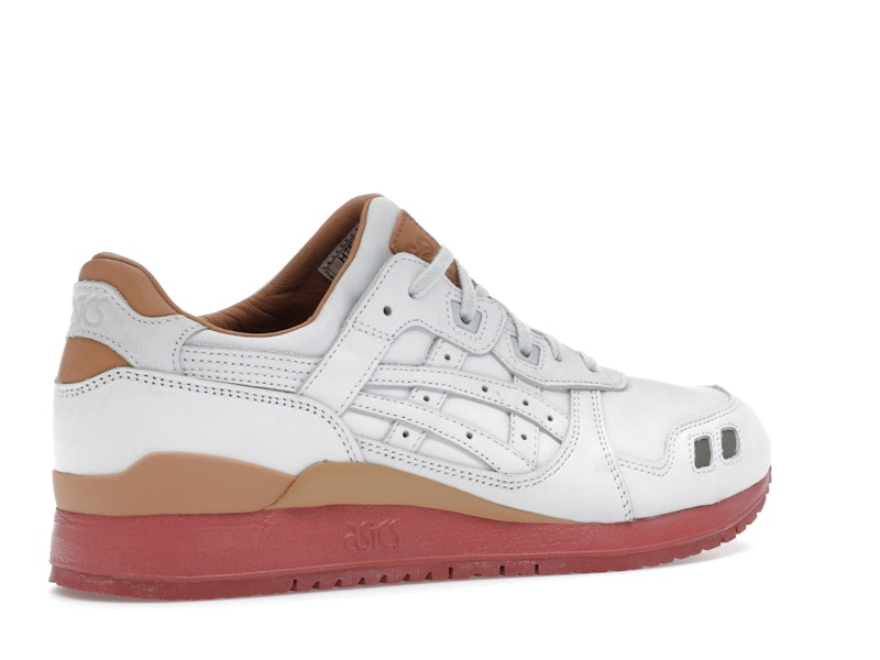 ASICS Gel-Lyte III Packer Shoes x J. Crew White Buck