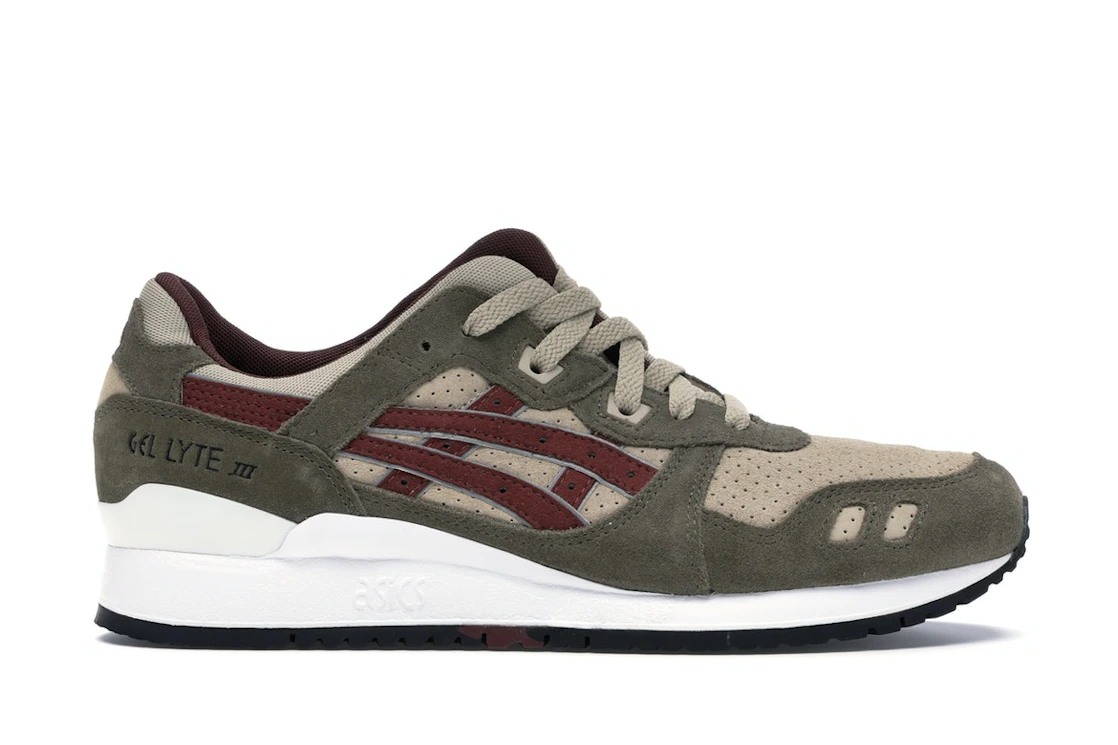 ASICS Gel-Lyte III Patta Birch Burgundy