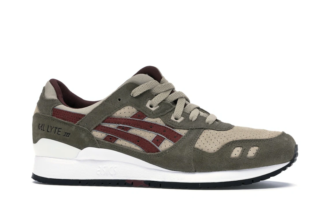 ASICS Gel-Lyte III Patta Birch Burgundy