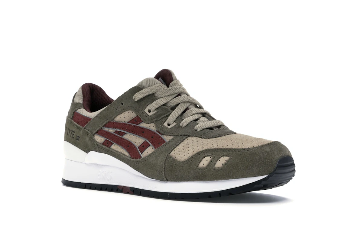 ASICS Gel-Lyte III Patta Birch Burgundy