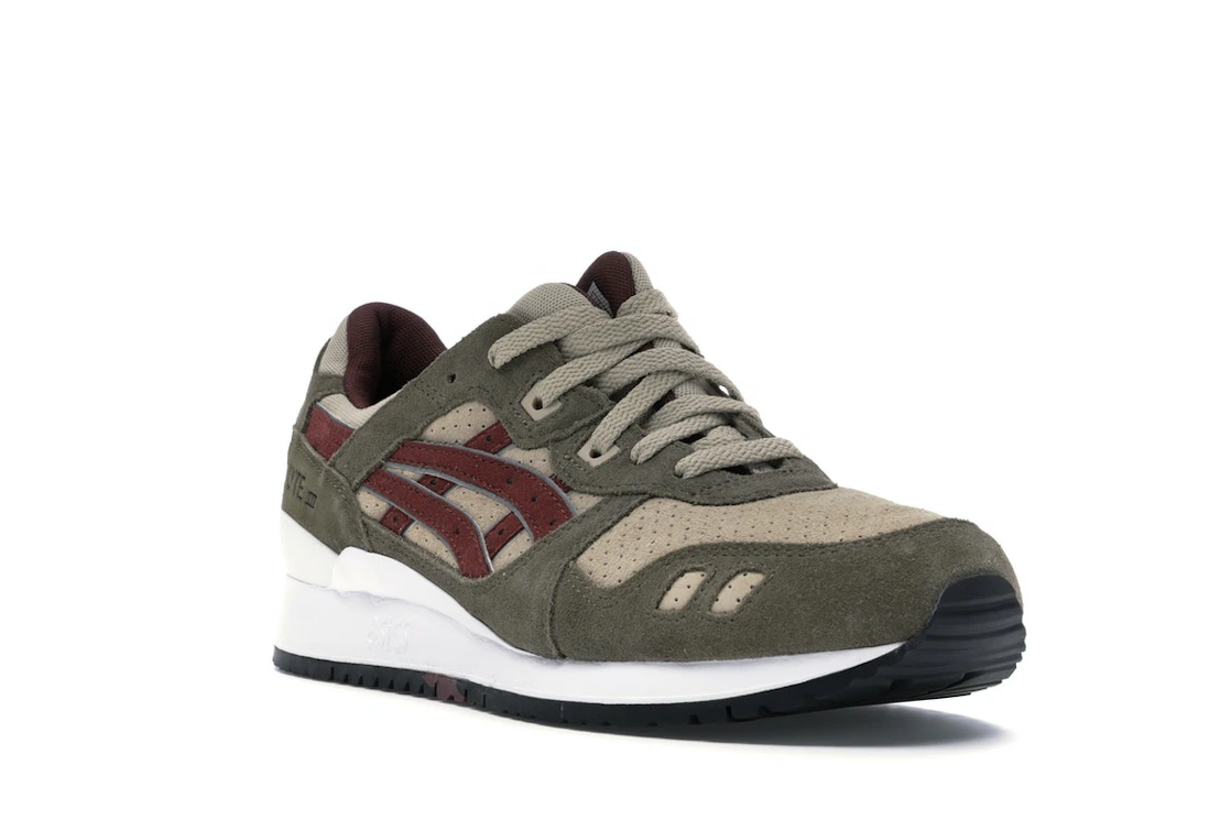 ASICS Gel-Lyte III Patta Birch Burgundy