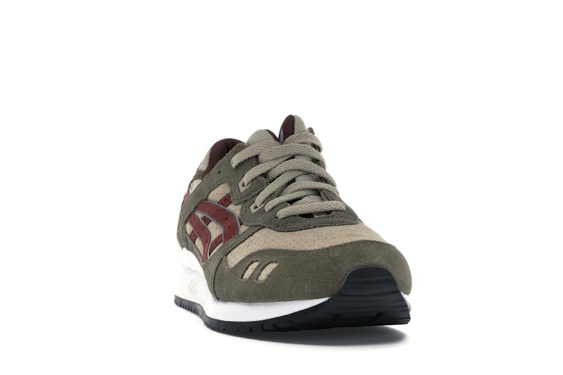 ASICS Gel-Lyte III Patta Birch Burgundy