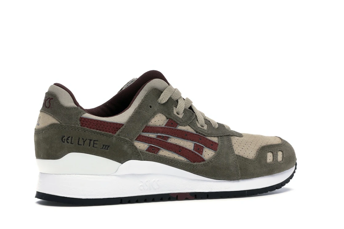 ASICS Gel-Lyte III Patta Birch Burgundy