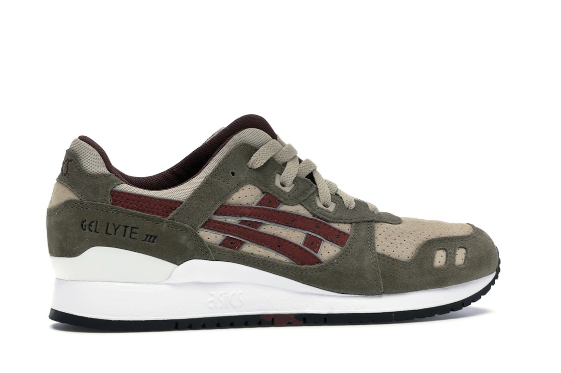 ASICS Gel-Lyte III Patta Birch Burgundy