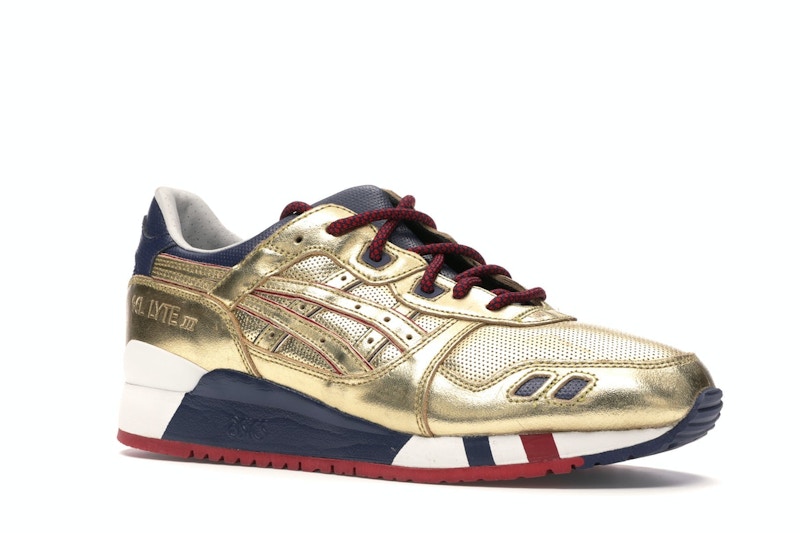Asics gel lyte iii gold clearance