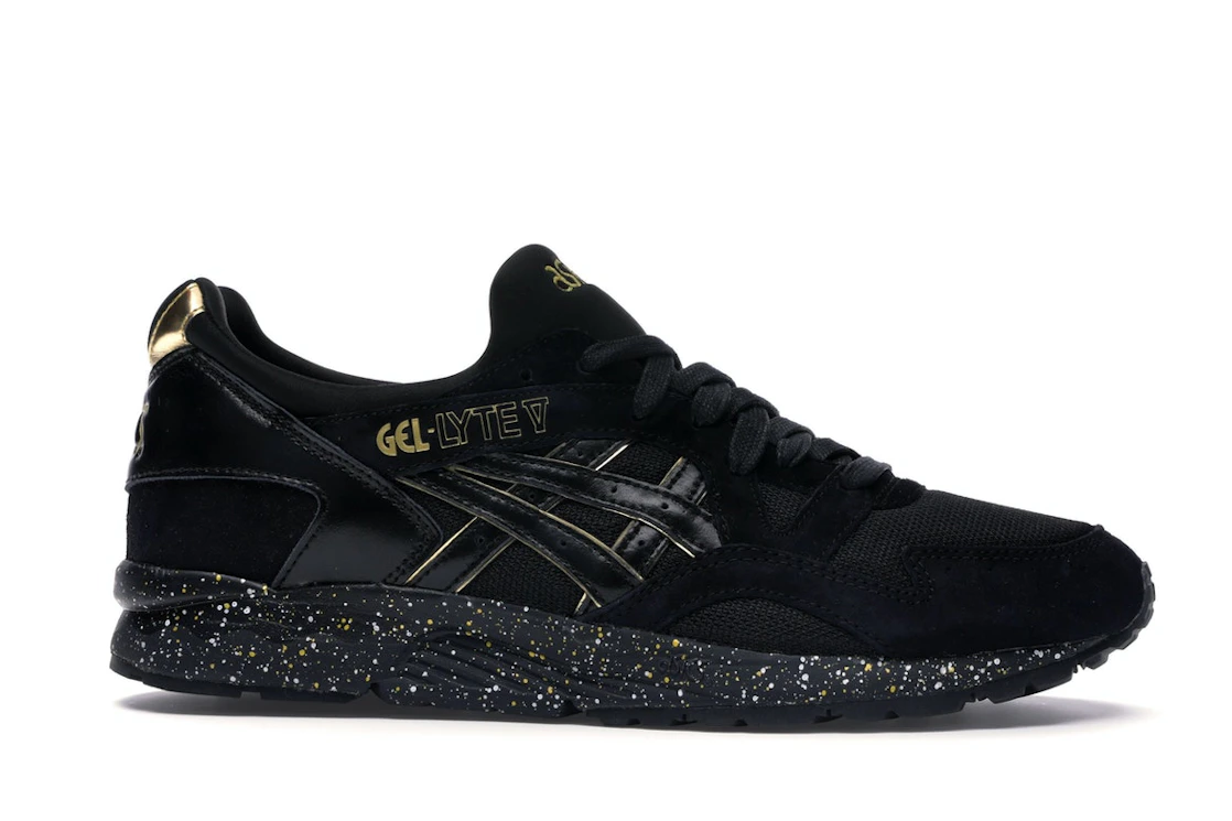ASICS Gel-Lyte V atmos Black and Gold