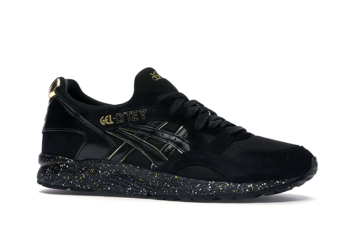 ASICS Gel-Lyte V atmos Black and Gold