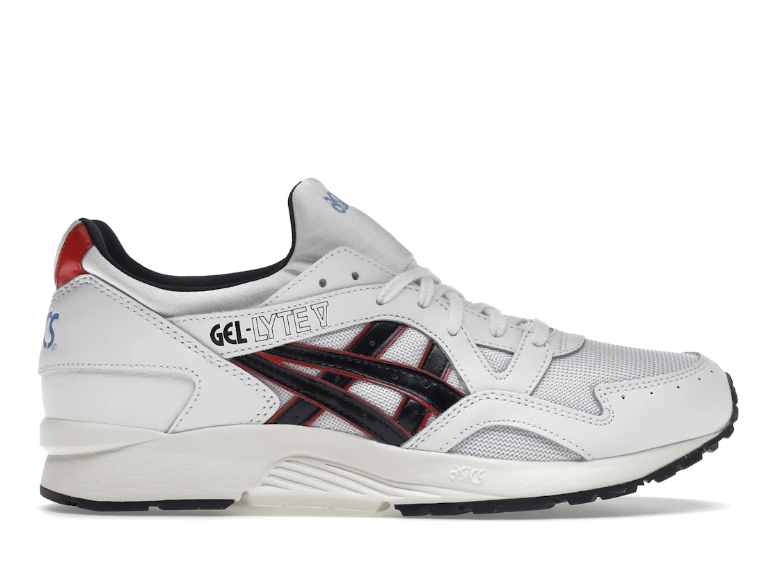 ASICS Gel-Lyte V White Black Red