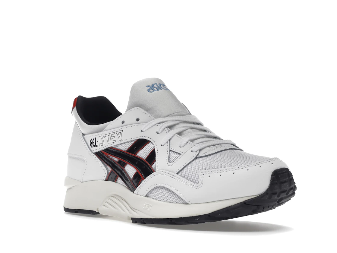 ASICS Gel-Lyte V White Black Red
