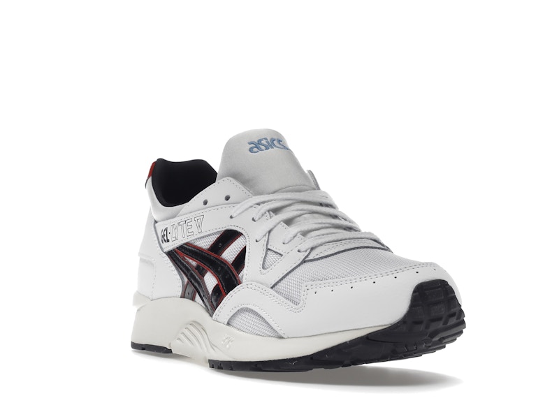 ASICS Gel-Lyte V White Black Red