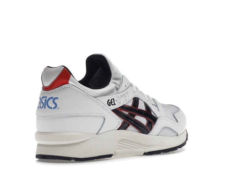 ASICS Gel-Lyte V White Black Red