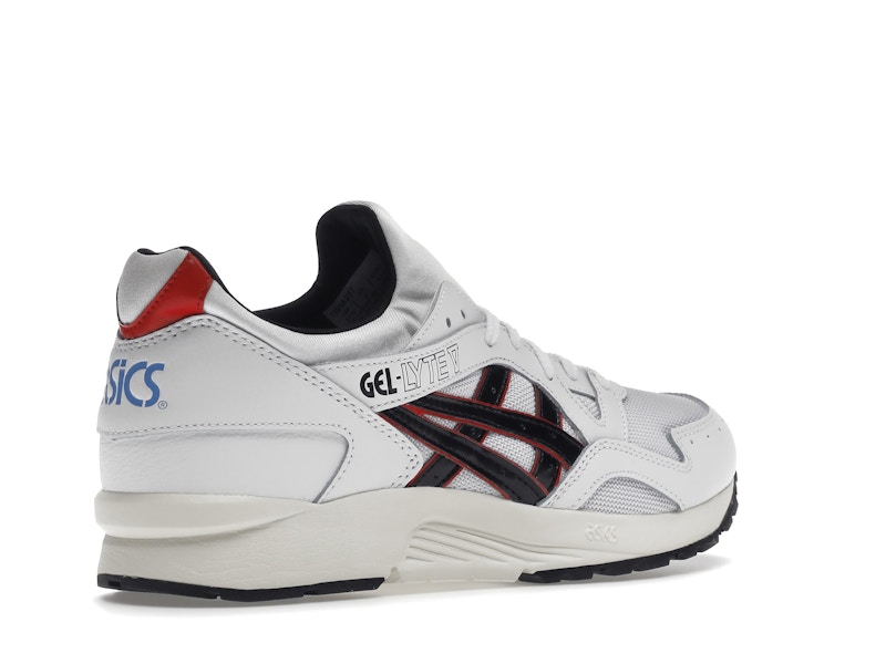 ASICS Gel-Lyte V White Black Red