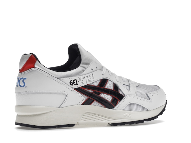 ASICS Gel-Lyte V White Black Red