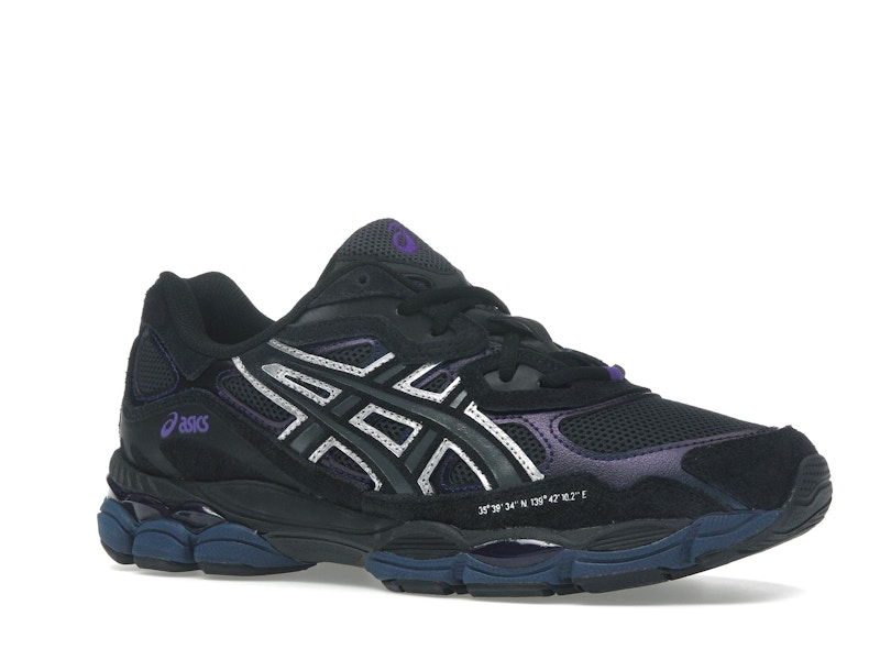 ASICS Gel-NYC Black Graphite Grey Purple