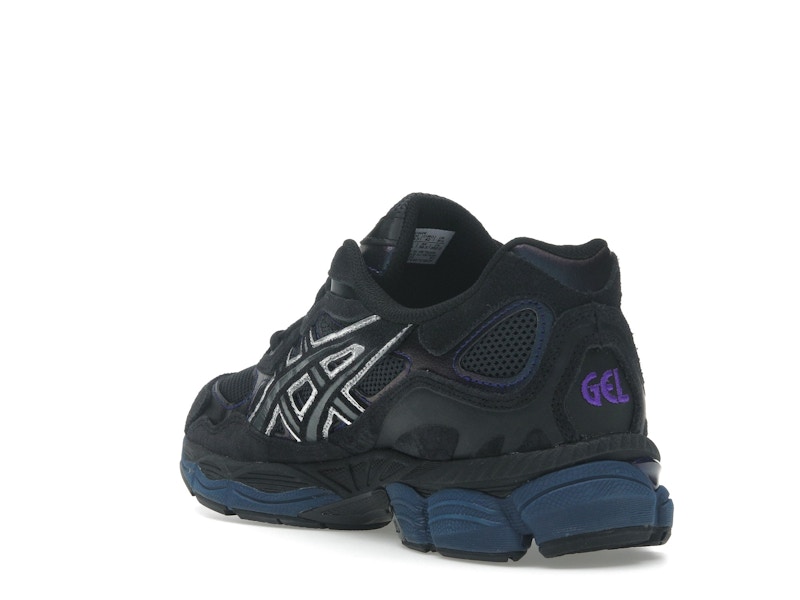 ASICS Gel-NYC Black Graphite Grey Purple