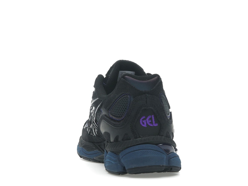 ASICS Gel-NYC Black Graphite Grey Purple