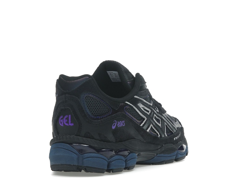 ASICS Gel-NYC Black Graphite Grey Purple