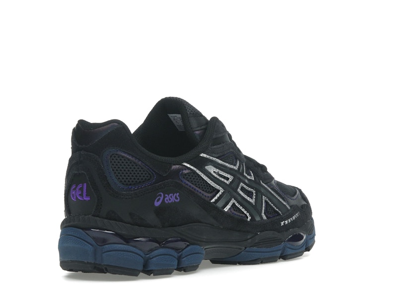 ASICS Gel-NYC Black Graphite Grey Purple
