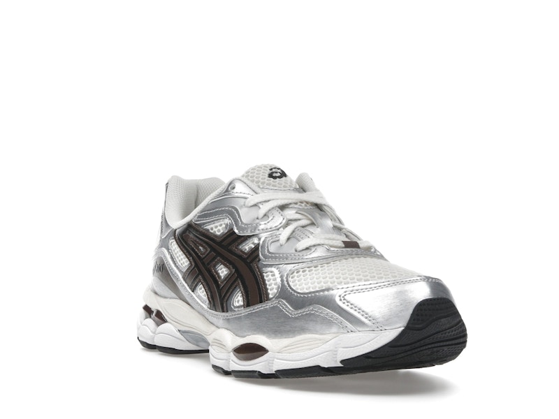 ASICS Gel-NYC White Brown Silver