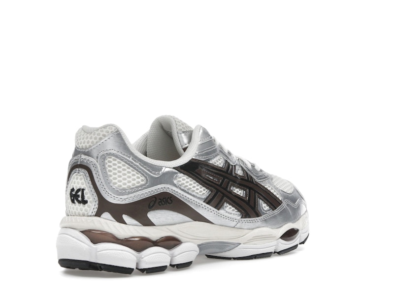 ASICS Gel-NYC White Brown Silver