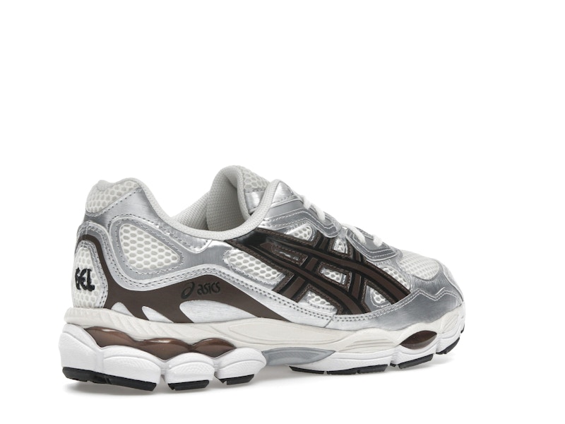 ASICS Gel-NYC White Brown Silver