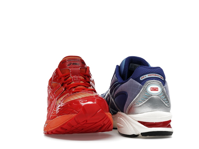 ASICS Gel-Nimbus 10.1 Kith Marvel vs. Capcom Iron Man vs. Mega Man Sealed Box (Comic Included)
