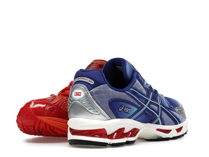 ASICS Gel-Nimbus 10.1 Kith Marvel vs. Capcom Iron Man vs. Mega Man Sealed Box (Comic Included)
