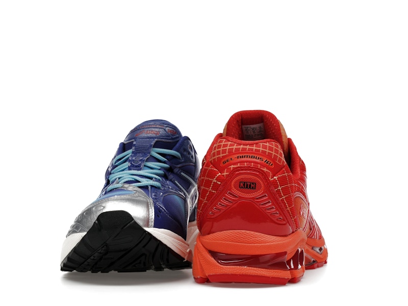 ASICS Gel-Nimbus 10.1 Kith Marvel vs. Capcom Iron Man vs. Mega Man Sealed Box (Comic Included)