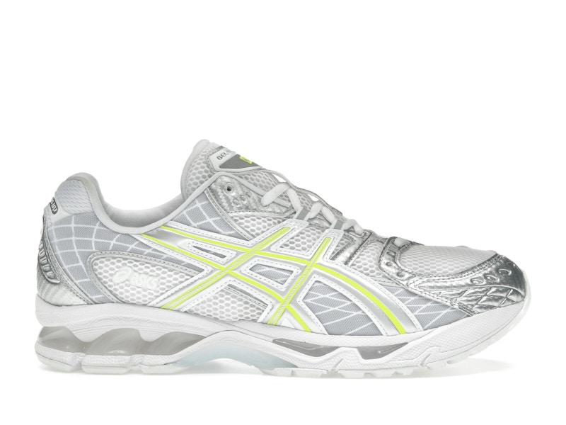☆ASICS X KITH☆ GEL-NIMBUS 10.1 WHITE PURE SILVER NEW Kith X Asics Gel-Nimbus 10.1 White Pure Silver Men's
