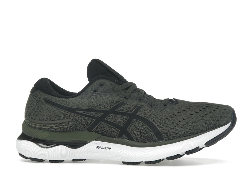 ASICS Gel-Nimbus 24 Olive Canvas Gunmetal