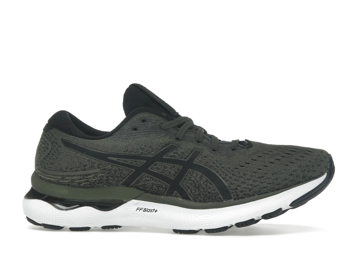 ASICS Gel-Nimbus 24 Olive Canvas Gunmetal