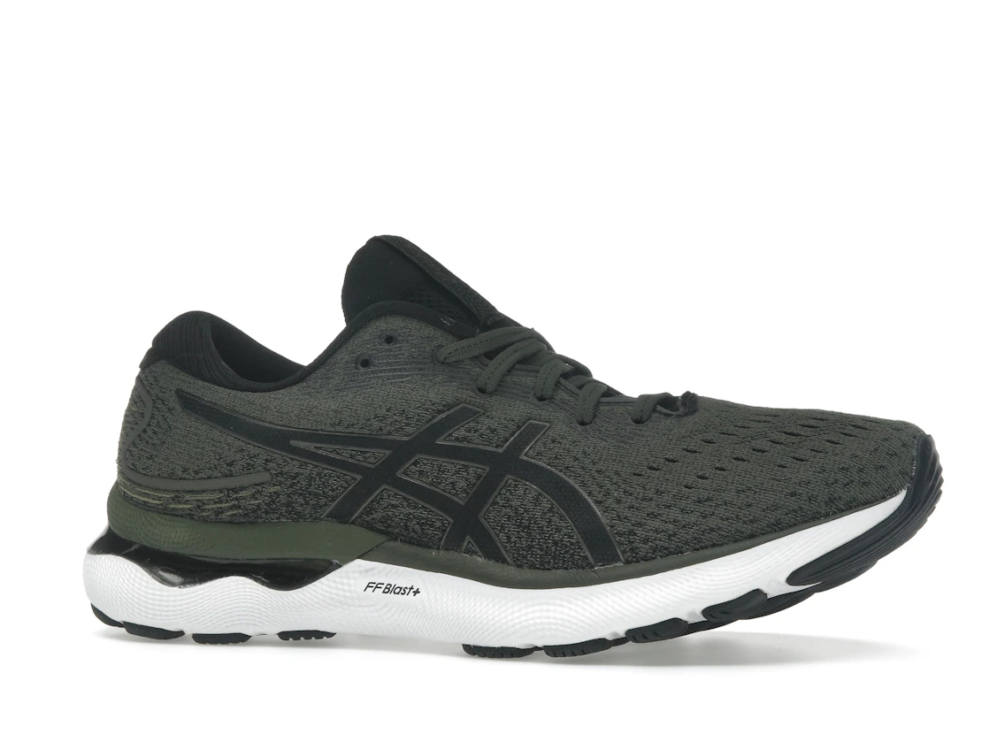 ASICS Gel-Nimbus 24 Olive Canvas Gunmetal