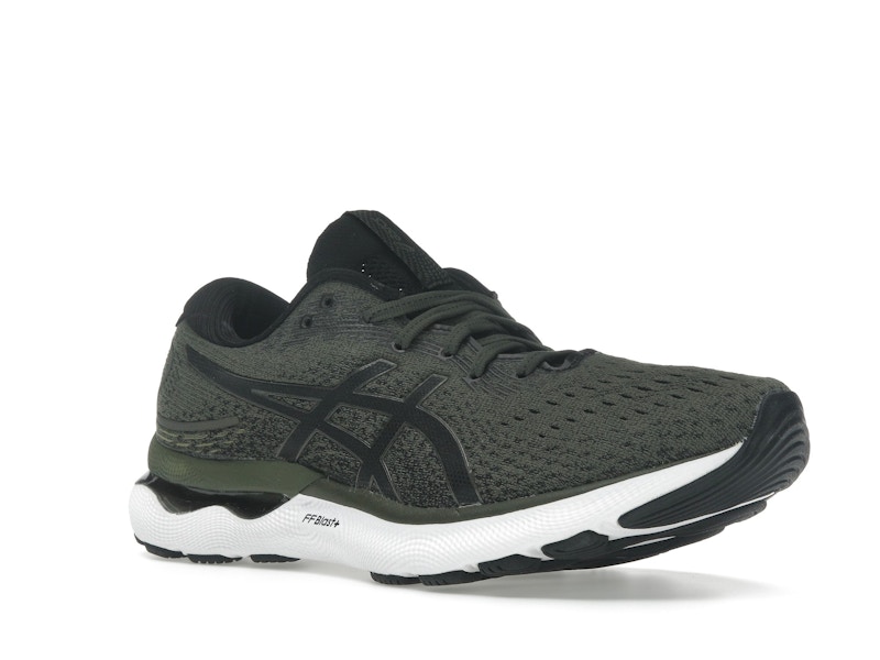 ASICS Gel-Nimbus 24 Olive Canvas Gunmetal