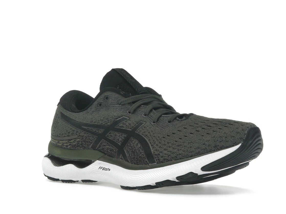 ASICS Gel-Nimbus 24 Olive Canvas Gunmetal