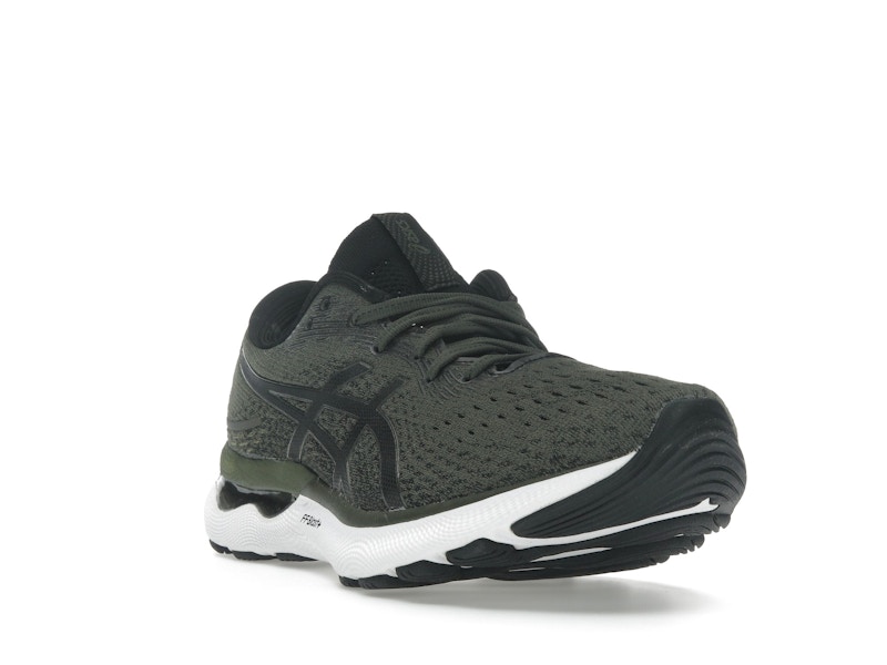 ASICS Gel-Nimbus 24 Olive Canvas Gunmetal