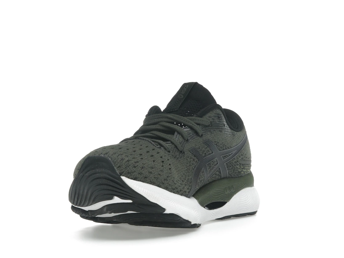 ASICS Gel-Nimbus 24 Olive Canvas Gunmetal