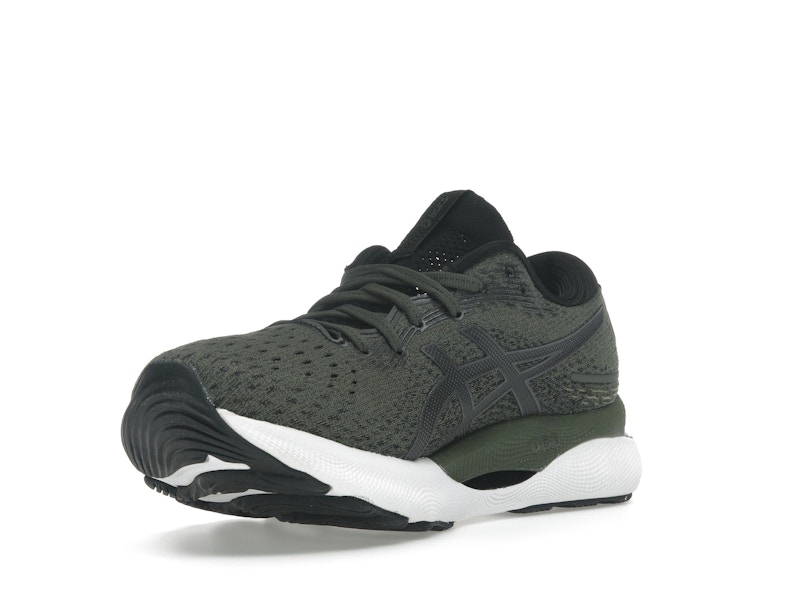 ASICS Gel-Nimbus 24 Olive Canvas Gunmetal