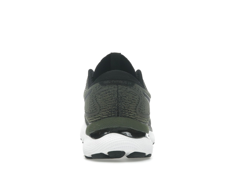 ASICS Gel-Nimbus 24 Olive Canvas Gunmetal