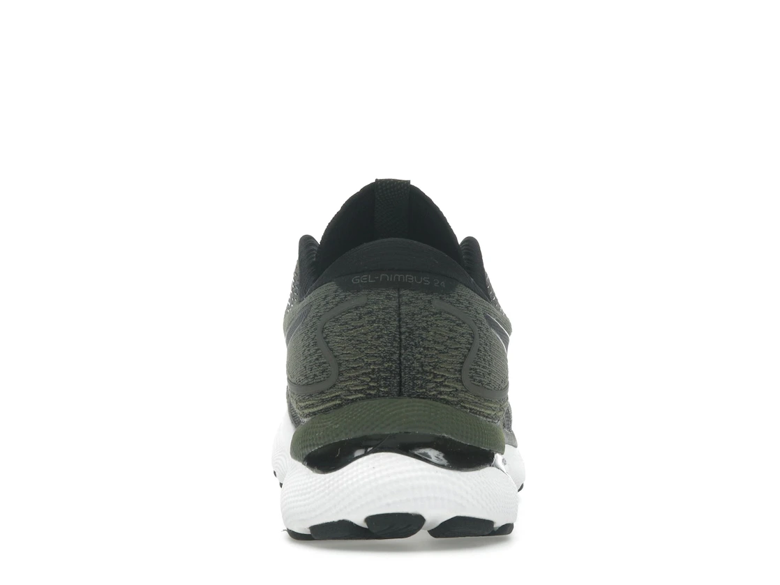 ASICS Gel-Nimbus 24 Olive Canvas Gunmetal