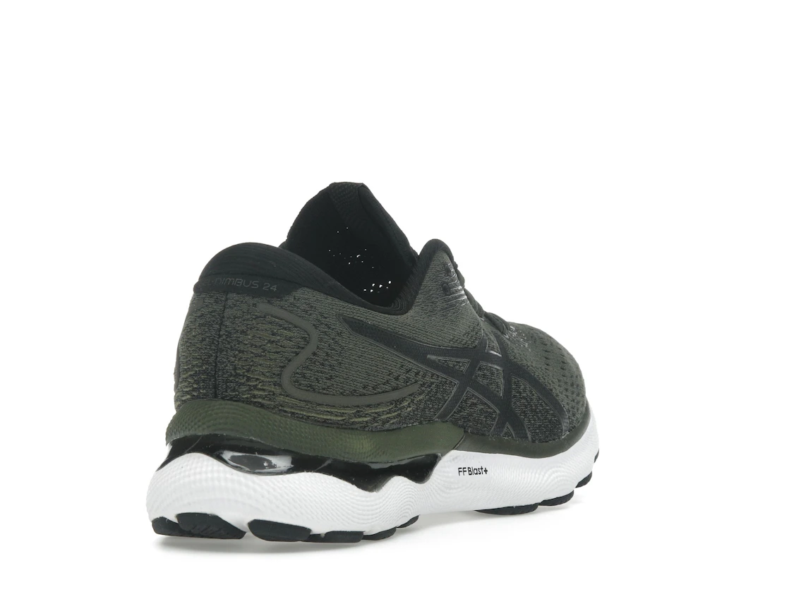 ASICS Gel-Nimbus 24 Olive Canvas Gunmetal