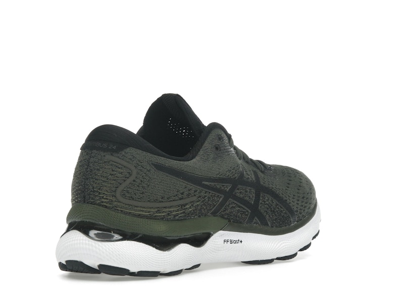 ASICS Gel-Nimbus 24 Olive Canvas Gunmetal