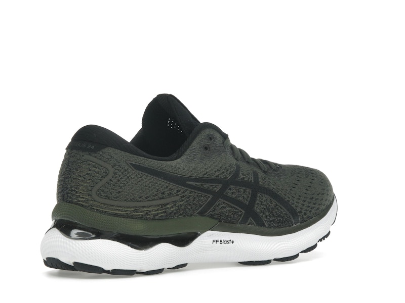 ASICS Gel-Nimbus 24 Olive Canvas Gunmetal