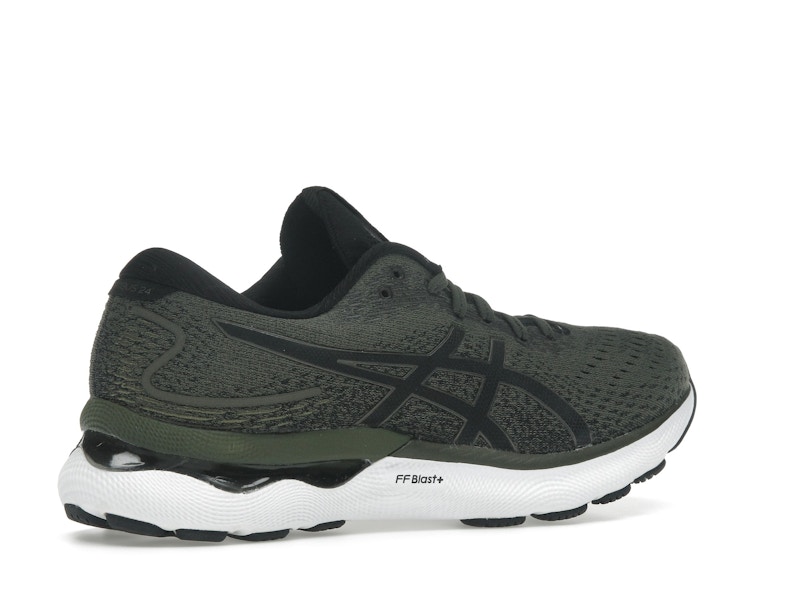 ASICS Gel-Nimbus 24 Olive Canvas Gunmetal