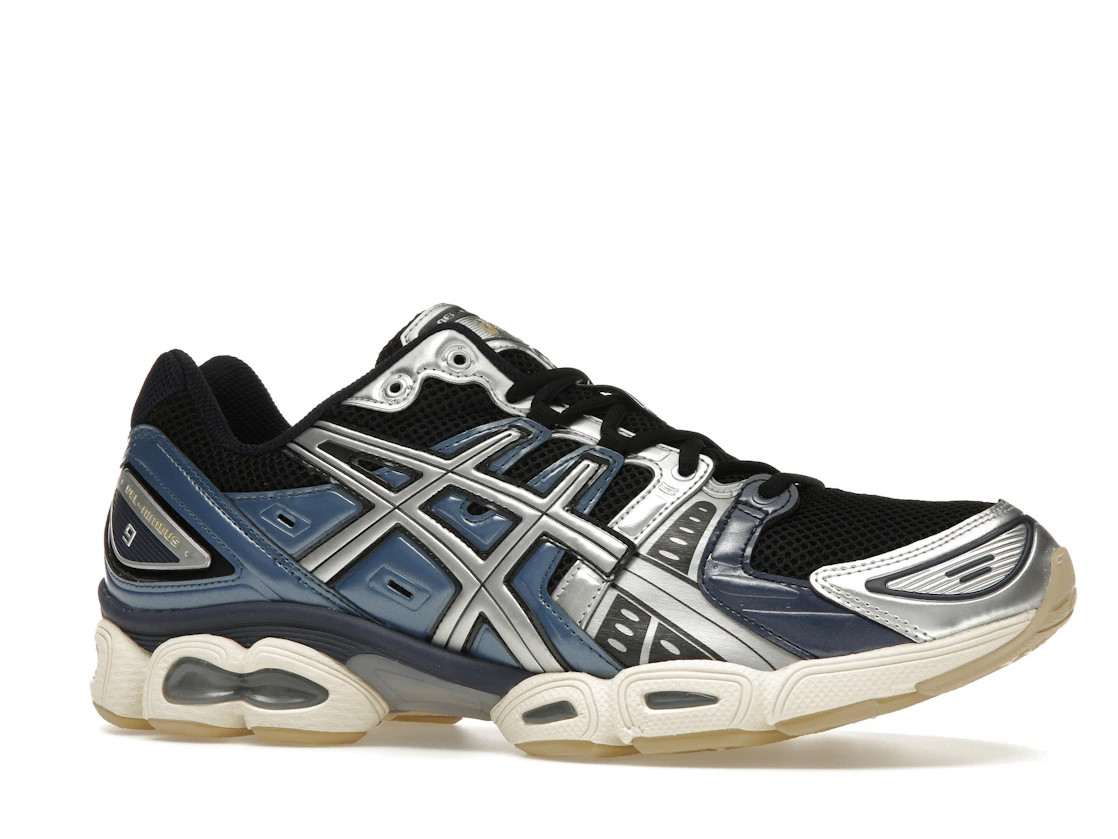 ASICS Gel-Nimbus 9 Black Pure Silver Blue