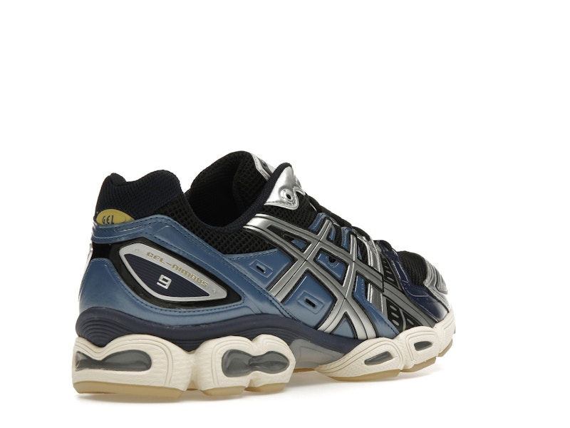 ASICS Gel-Nimbus 9 Black Pure Silver Blue