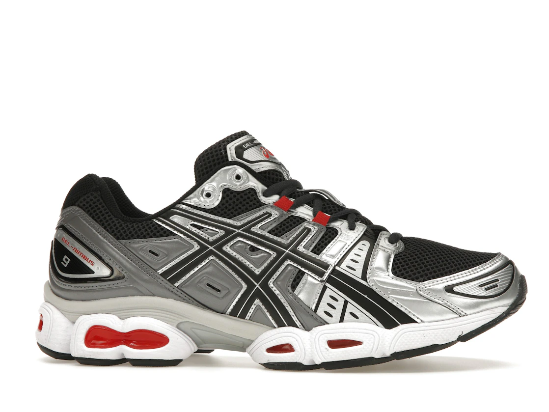 ASICS Gel-Nimbus 9 Graphite Grey Red
