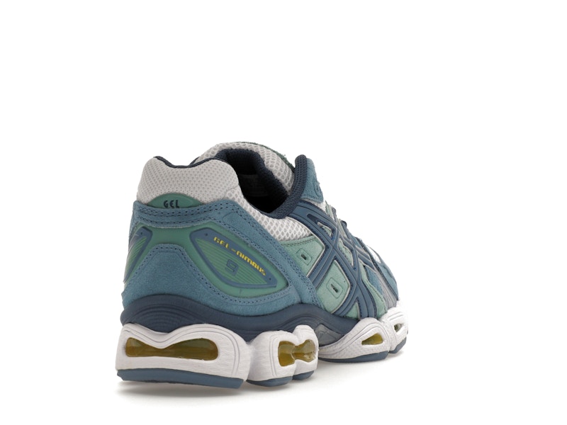 ASICS Gel-Nimbus 9 Grey Floss Blue Green