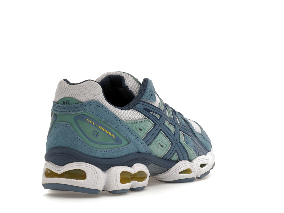 ASICS Gel-Nimbus 9 Grey Floss Blue Green