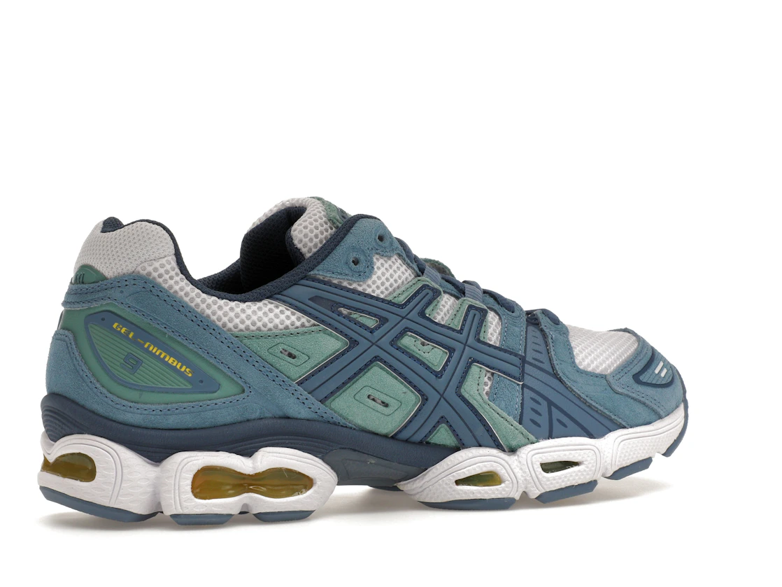 ASICS Gel-Nimbus 9 Grey Floss Blue Green