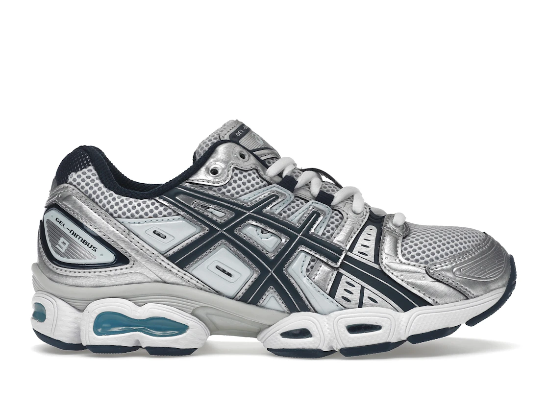 ASICS Gel-Nimbus 9 Pure Silver French Blue (Women's)